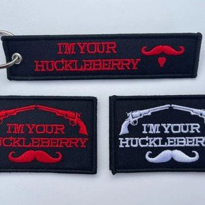I'm Your Huckleberry 2x3 Patch